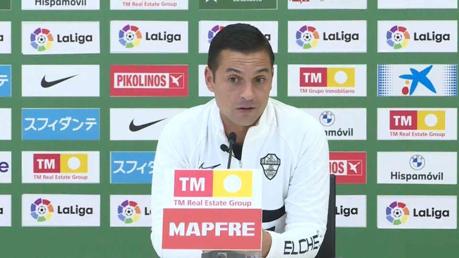 L'entrenador de l'Elx, Francisco Rodríguez