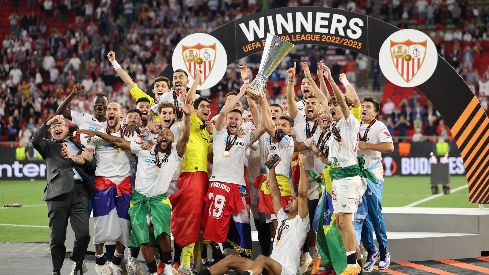 El Sevilla guanya la seua setena Europa League