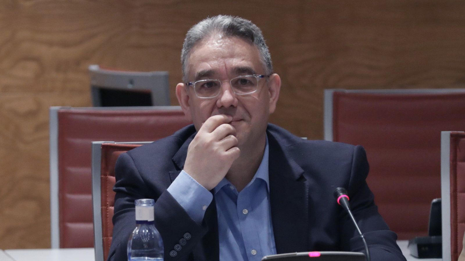 Lluís Miquel Campos, compareixent en la comissió d'investigació