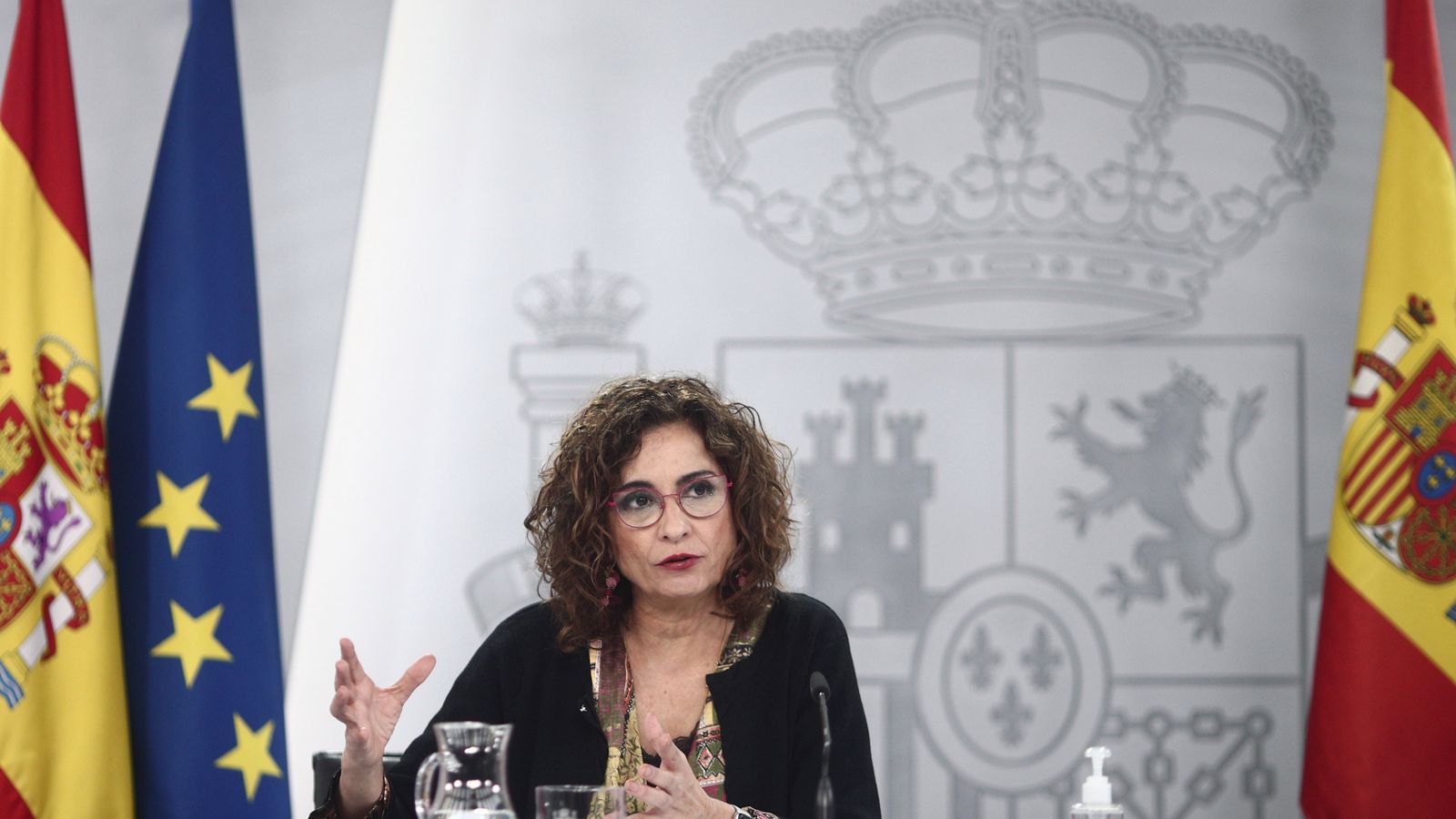 La ministra d'Hisenda, María Jesús Montero
