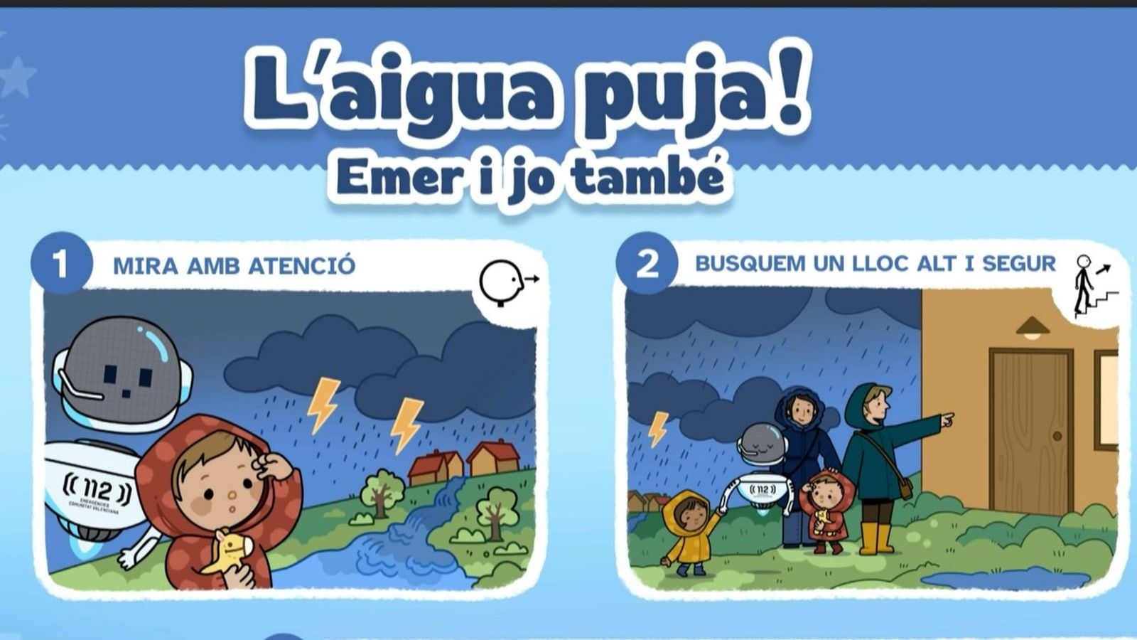 Imatge del material didàctic sobre emergències