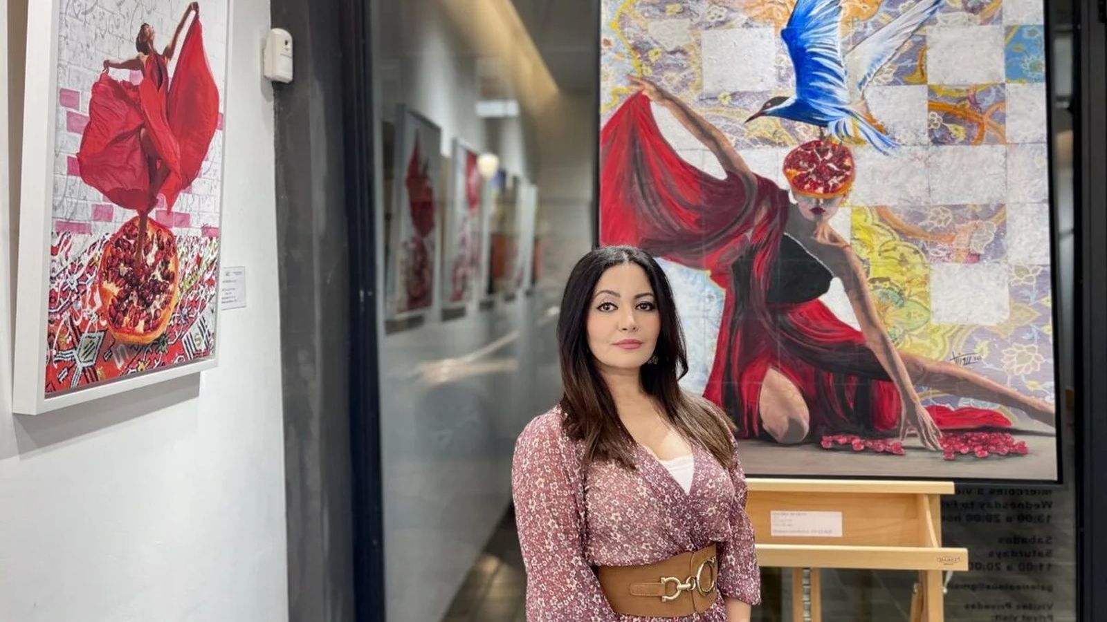 L'artista australiana Neusha Sharifi