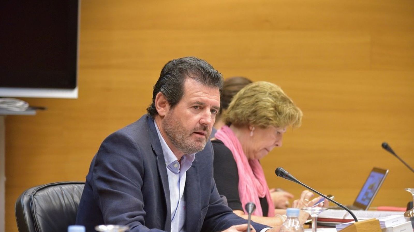 El president del grup popular en les Corts, José Císcar