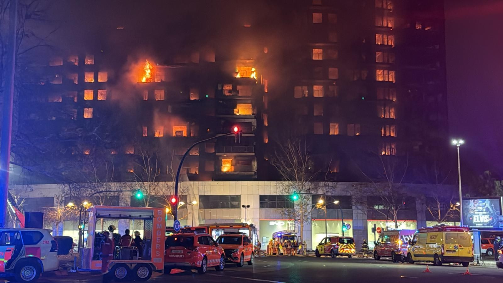 Perímetre de seguretat de la Policia