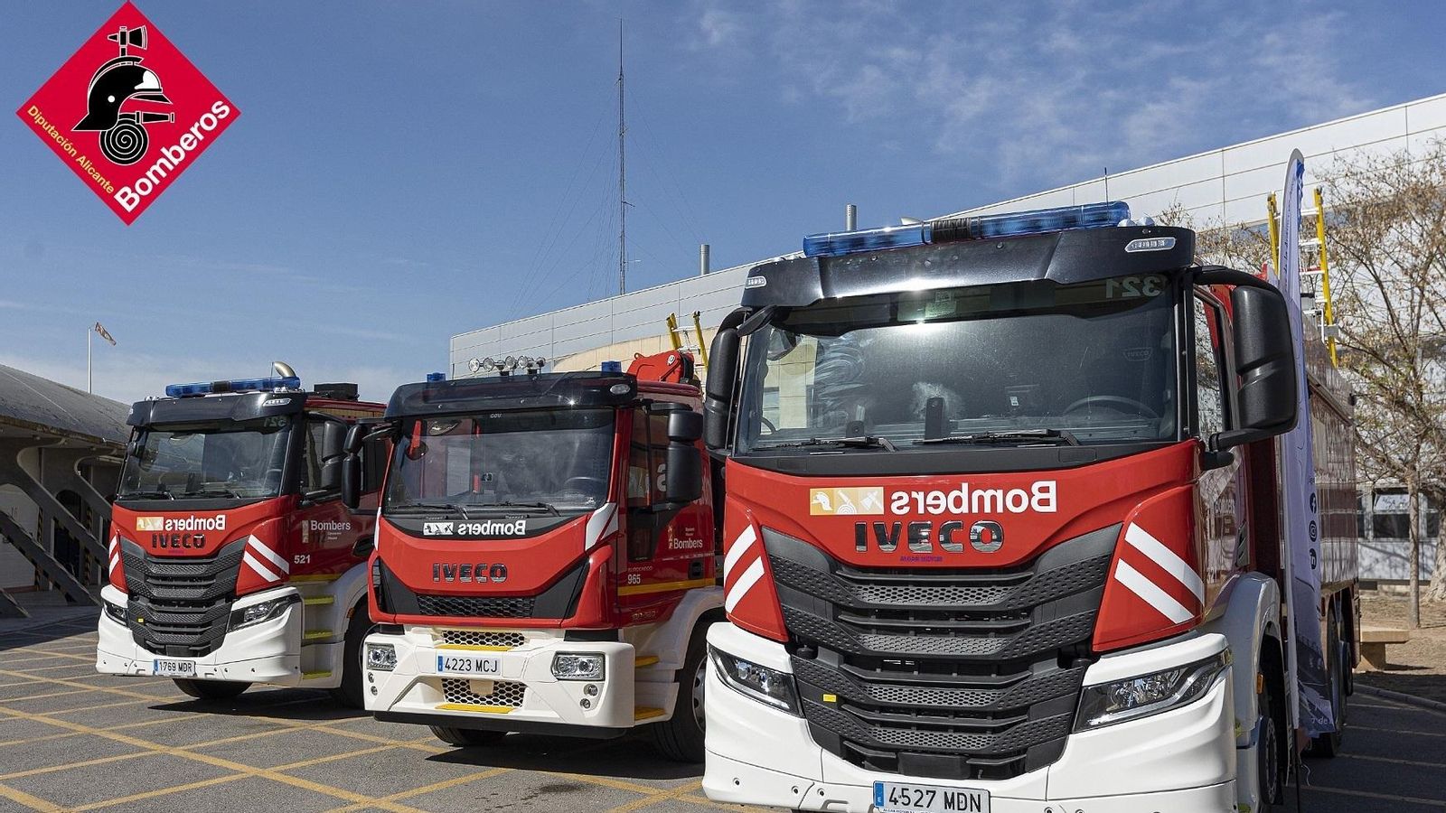 Nous equips del Consorci de Bombers de la Diputació d'Alacant