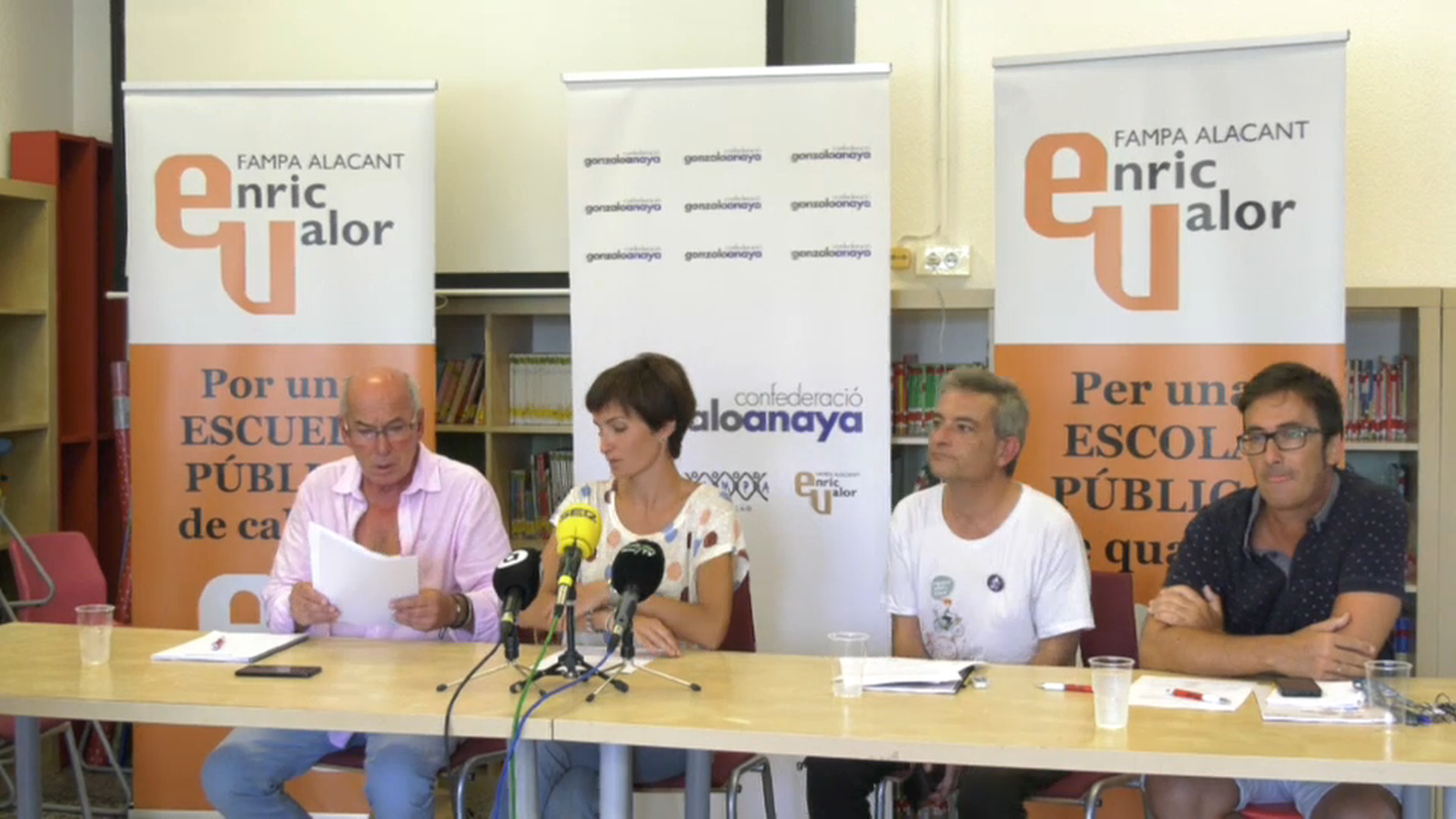 Enguany, a més d'apostar per la coeducació a les aules i l'escola inclusiva, l'AMPA Gonzalo Anaya reclamen una escola laica