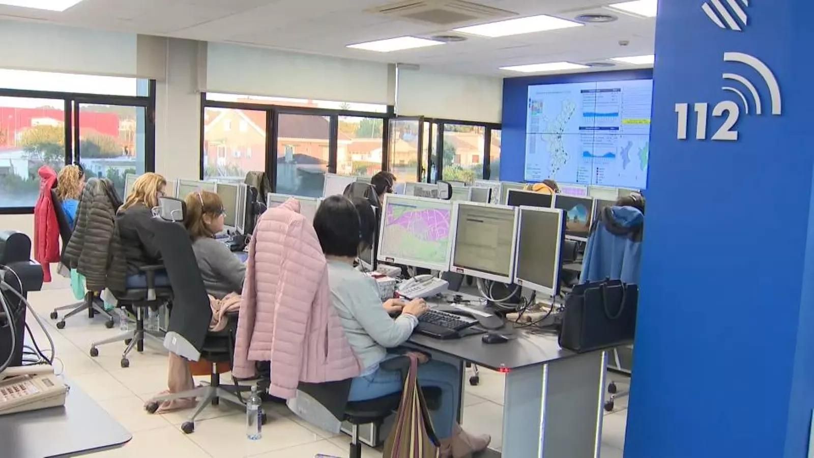 Imatge d'arxiu del servei d'Emergències 112 Comunitat Valenciana