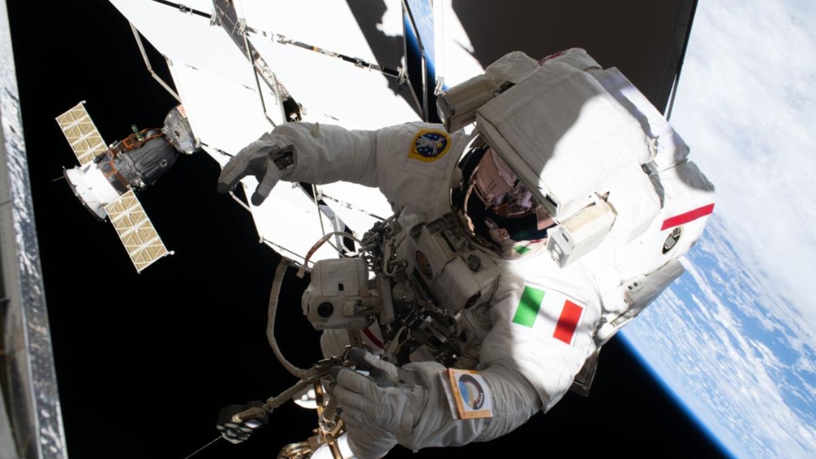 Un astronauta de l'ESA.