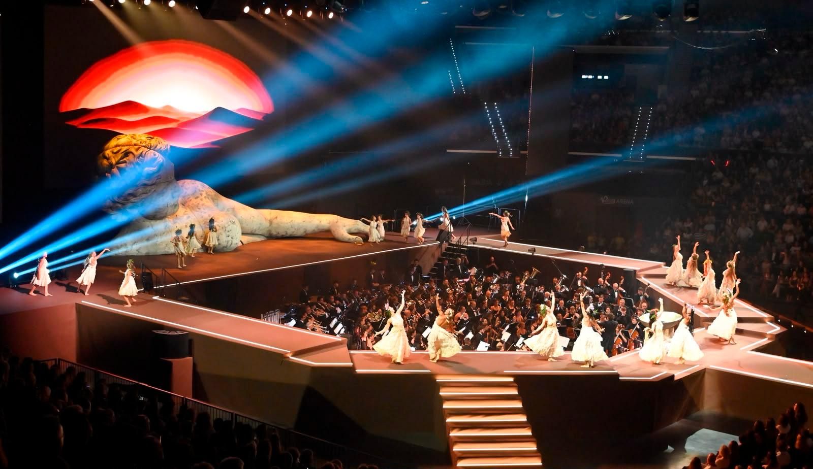 La proposta ha incorporat també el llenguatge cinematogràfic a la narrativa de l’espectacle.