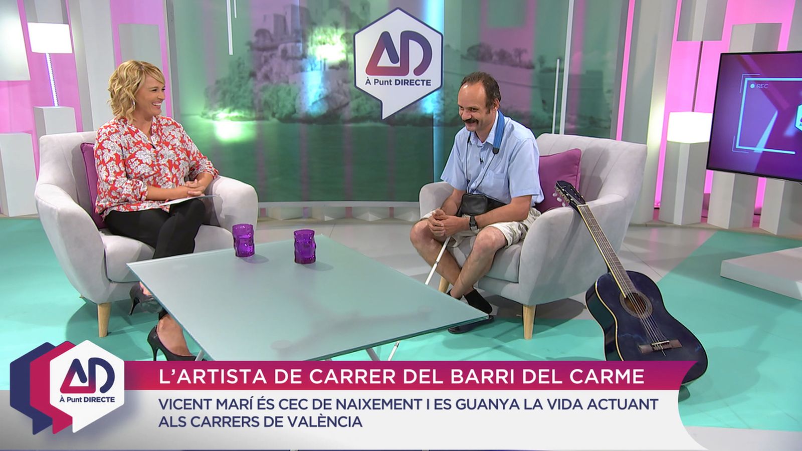 Vicent Marí, l’artista de carrer del barri del Carme