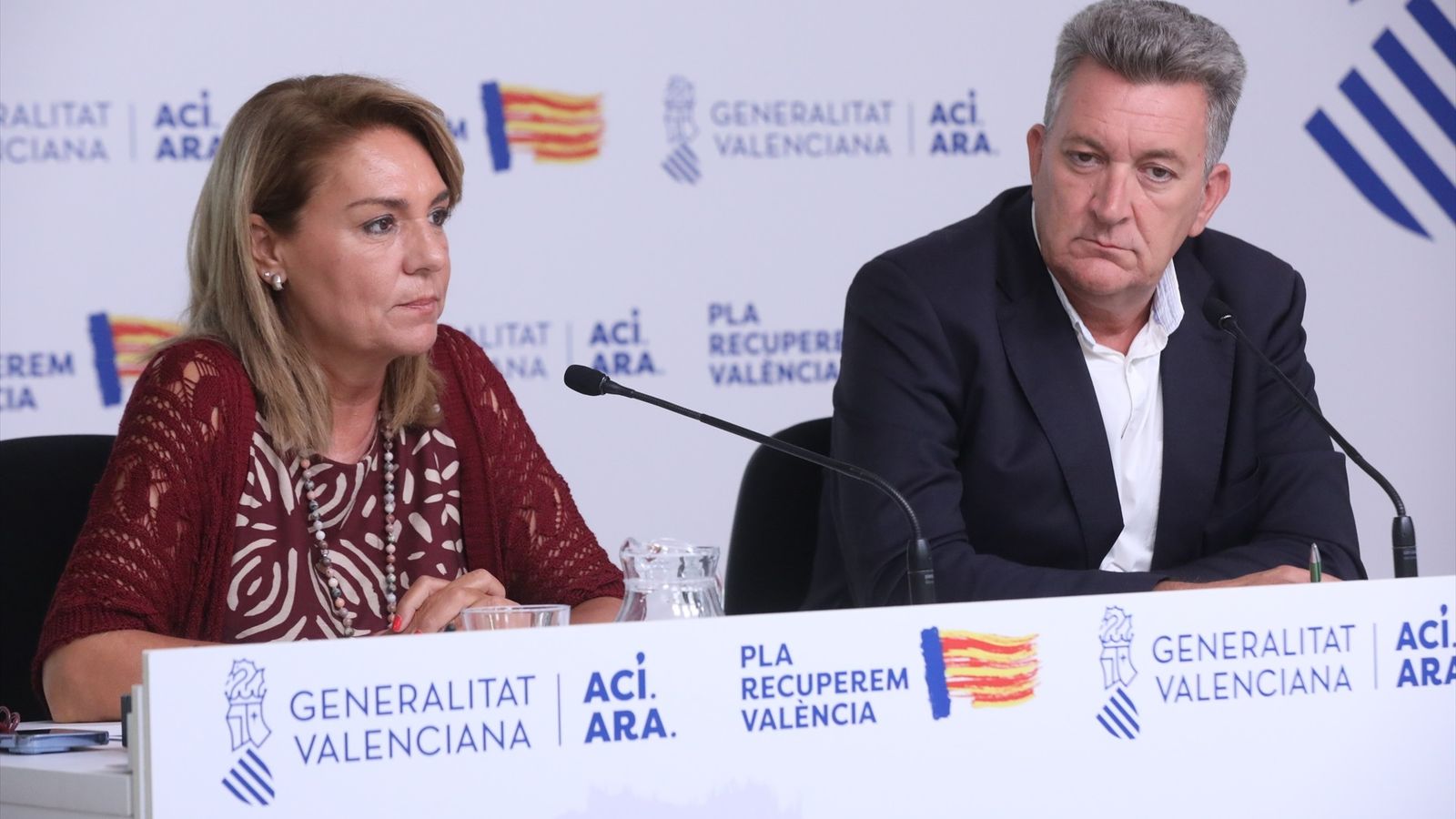 Camarero i Martínez Mus, en una compareixença conjunta (arxiu)