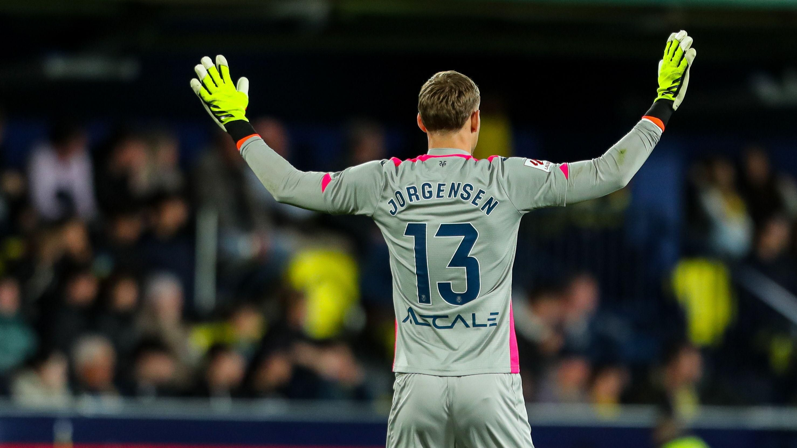 Jorgensen, en un partit de la temporada passada Jorgensen, en un partit de la temporada passada