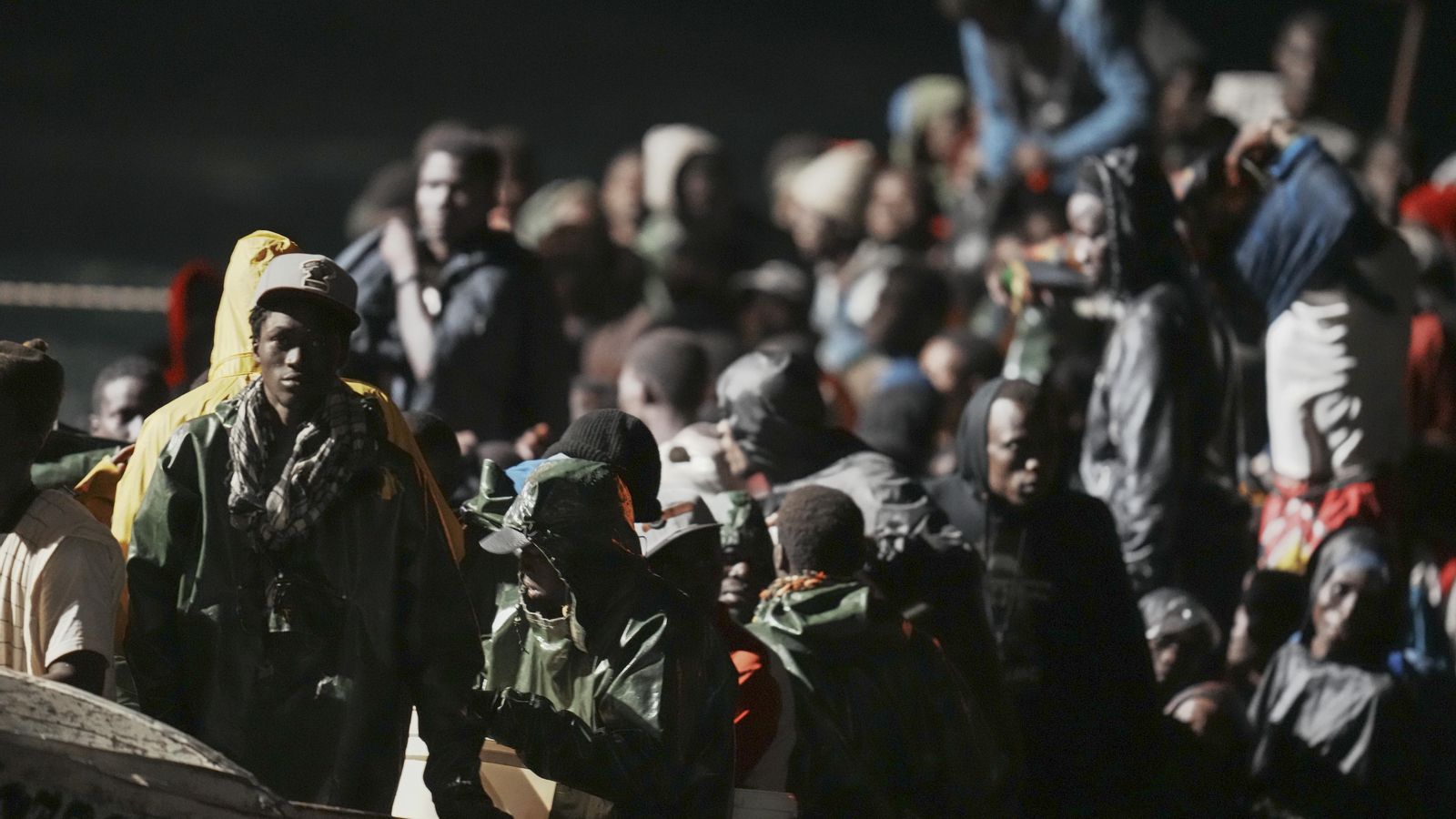 Migrants arribats a El Hierro amb un caiuc