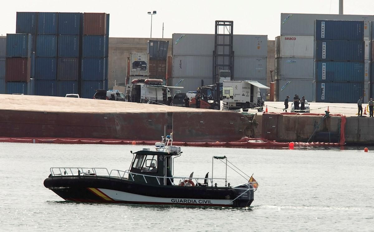 Recerca de l'estibador desaparegut al Port de Castelló