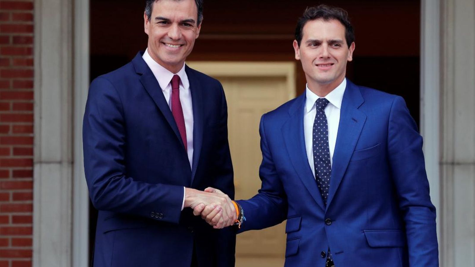 Reunió entre Pedro Sánchez i Albert Rivera