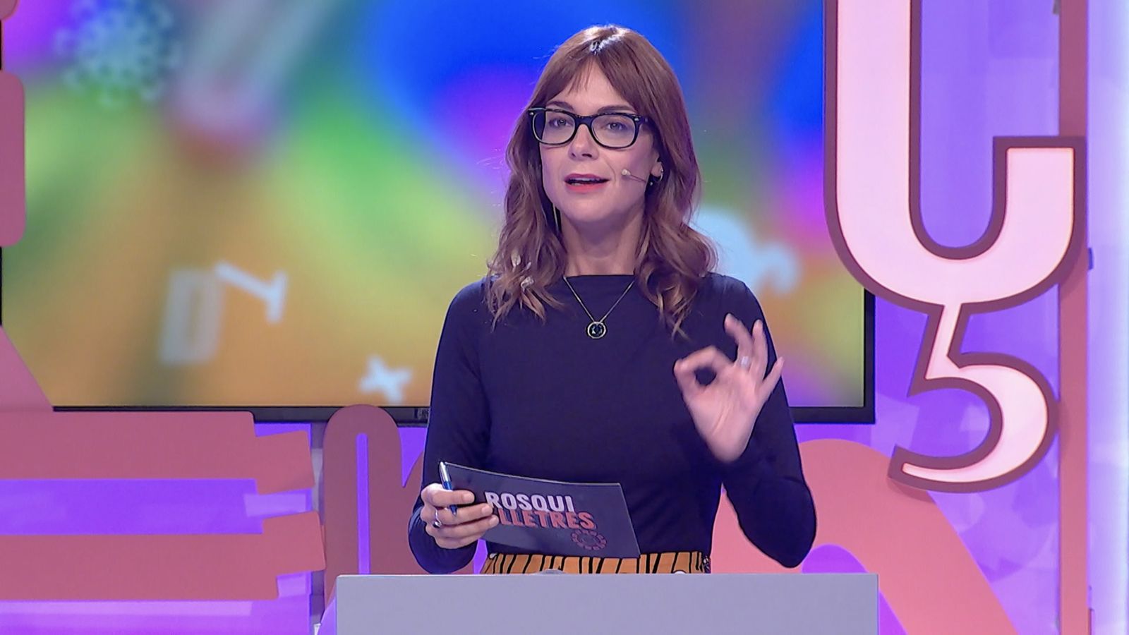 Laura Sanchis, presentadora de 'Rosquilletres'