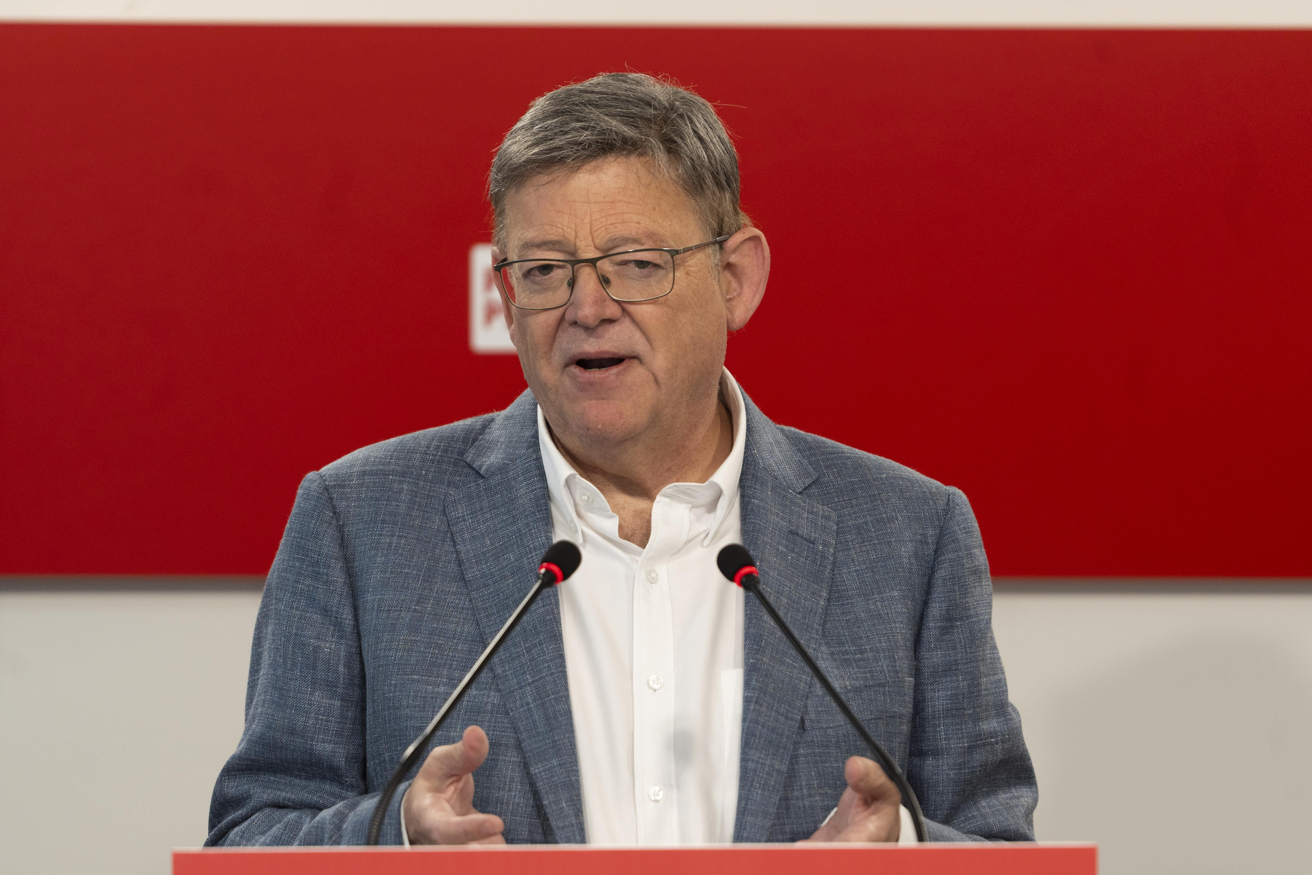El secretari general del PSPV-PSOE, Ximo Puig, aquest dilluns