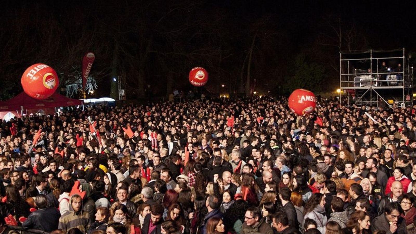 Imatge d'arxiu d'un concert de Falles Imatge d'arxiu d'un concert de Falles