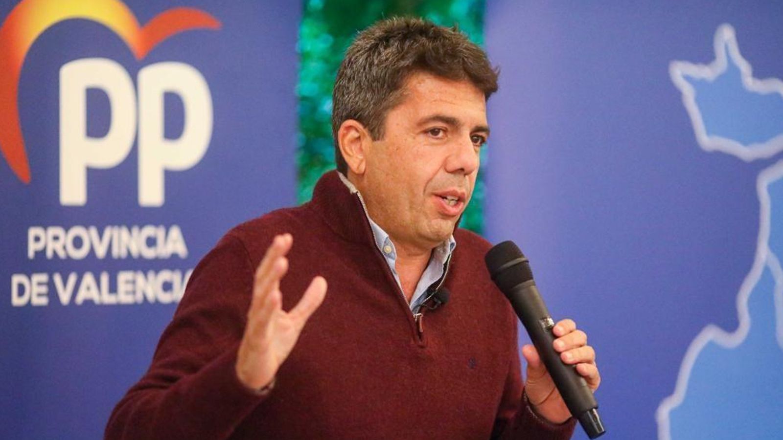 Carlos Mazón es una imatge d'arxiu