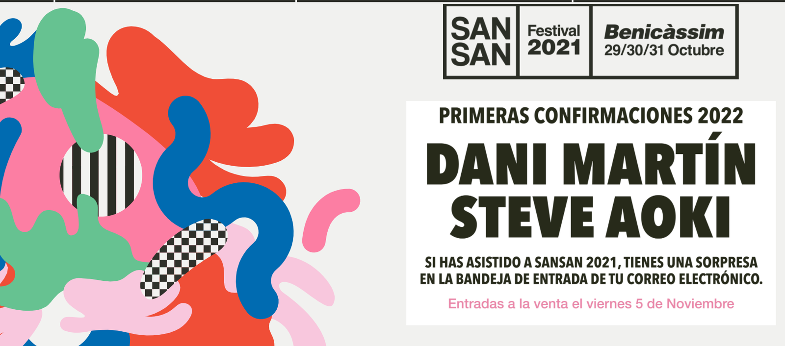 Primeres confirmacions del festival SanSan per a 2022