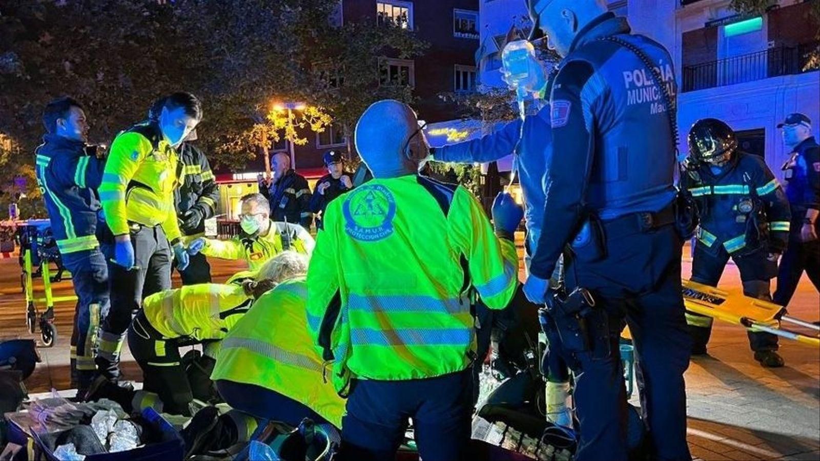 Incendi en un restaurant de Madrid