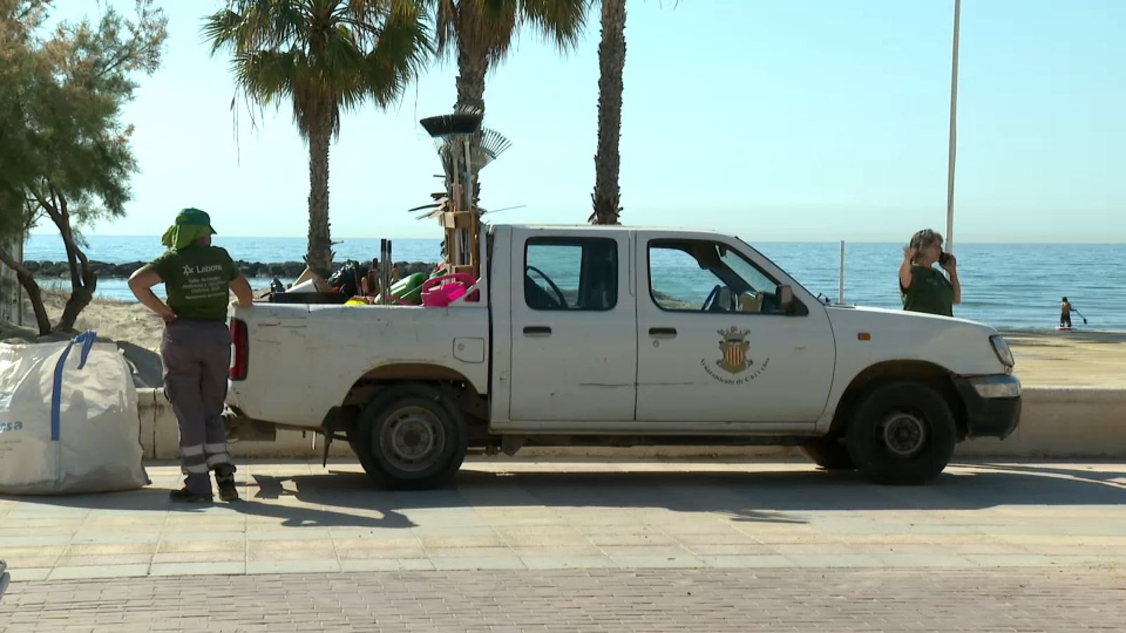 Lloc on va ocórrer l'agressió al passeig marítim de Xilxes
