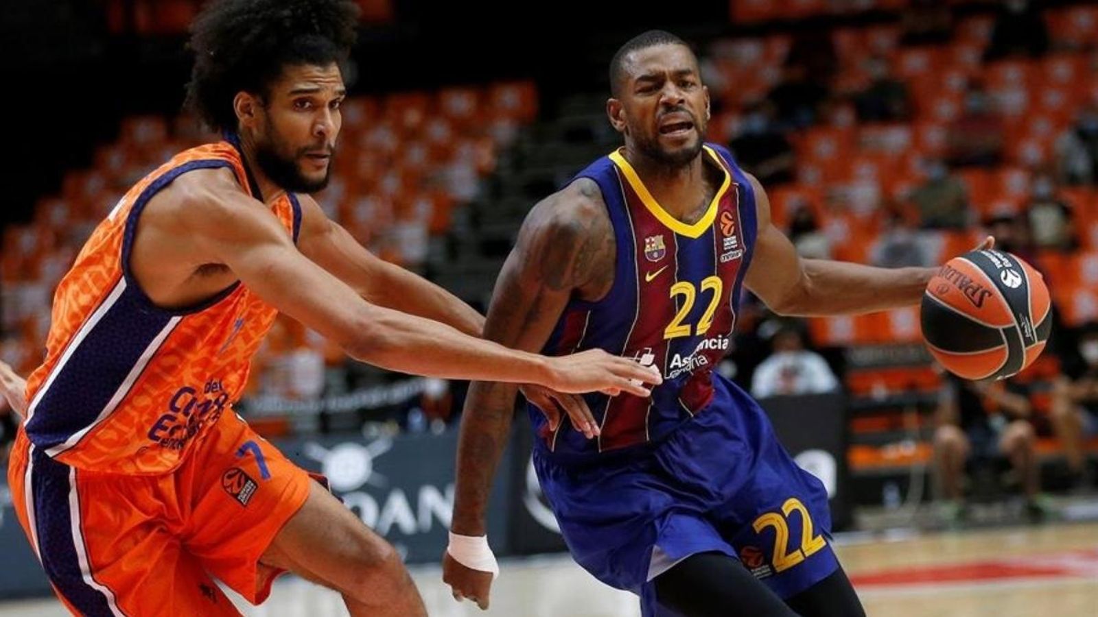 Duel a l'Eurolliga entre el València Basket i el Barça a la Fonteta