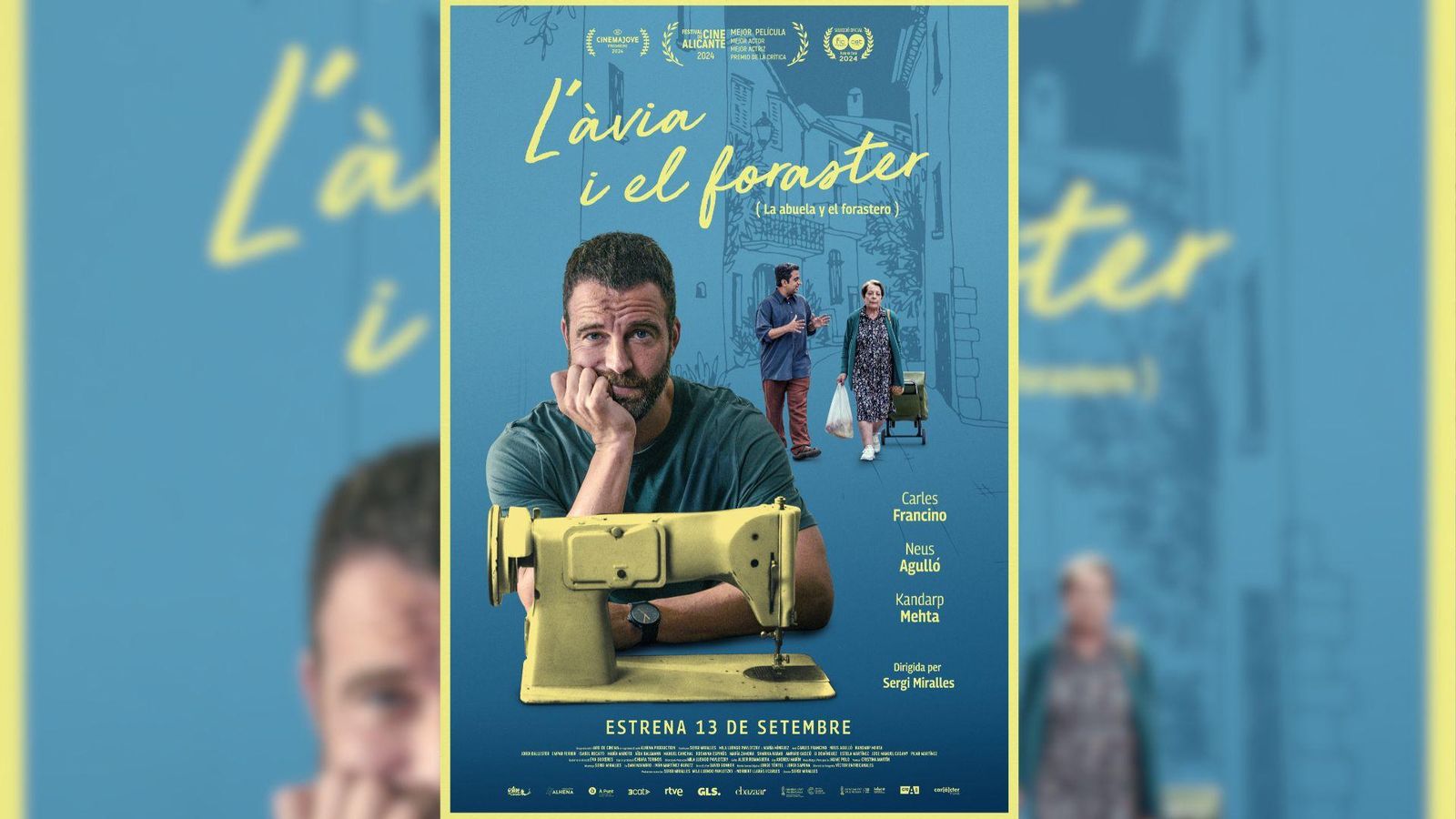 Cartell 'Làvia i el foraster'