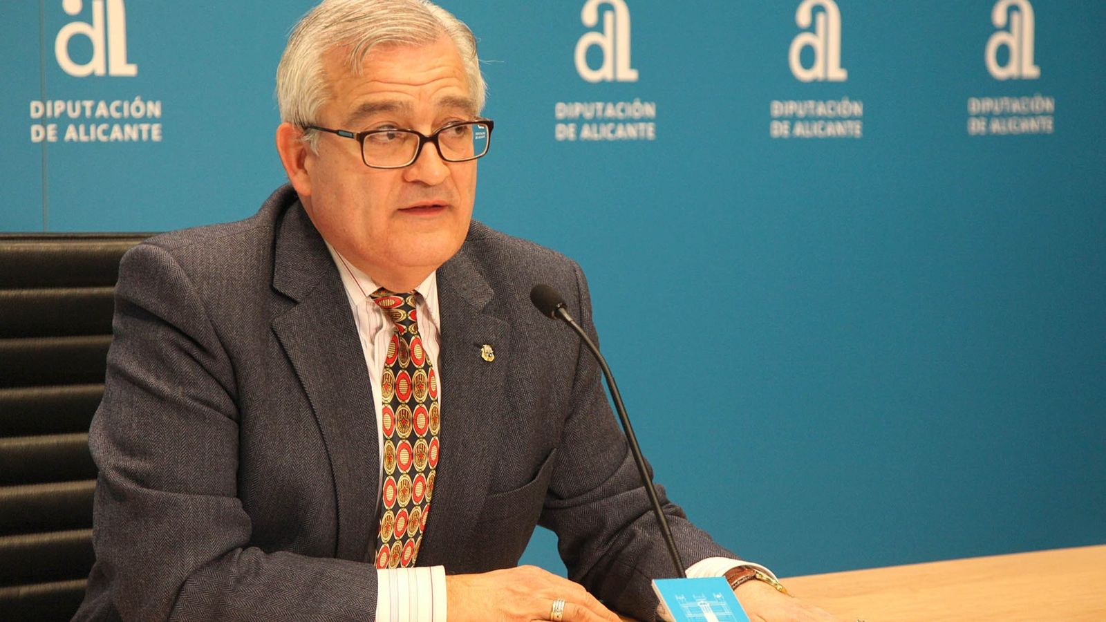 Imatge d'arxiu de César Augusto Asencio, exalcalde de Crevillent (Baix Vinalopó) durant un acte