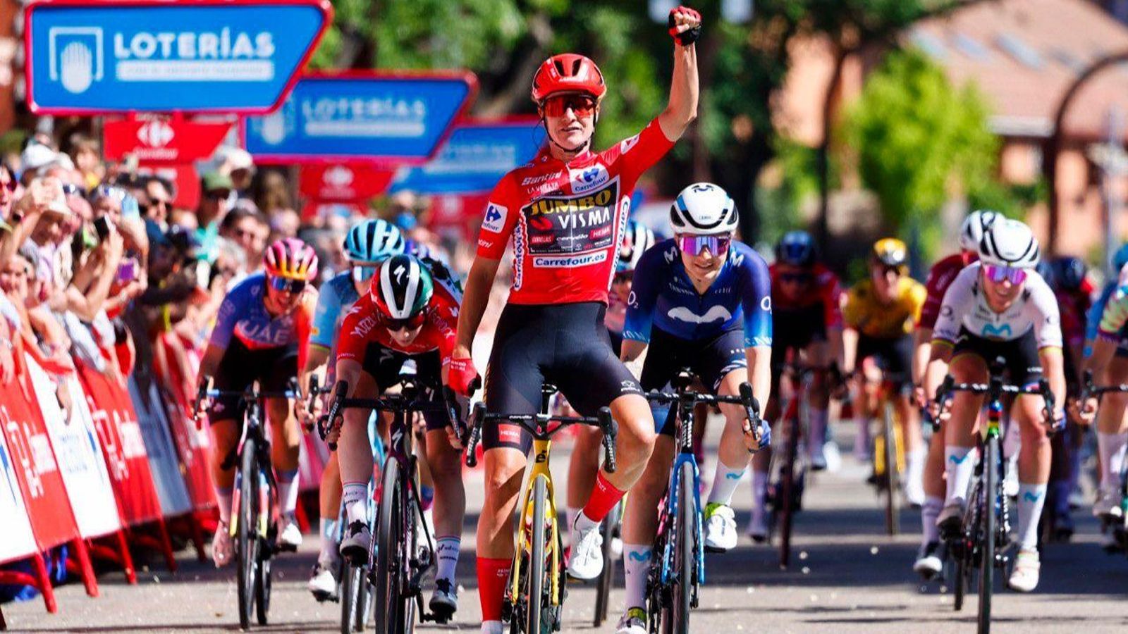 Marianne Vos guanya la quarta etapa de la Vuelta Femenina Marianne Vos guanya la quarta etapa de la Vuelta Femenina