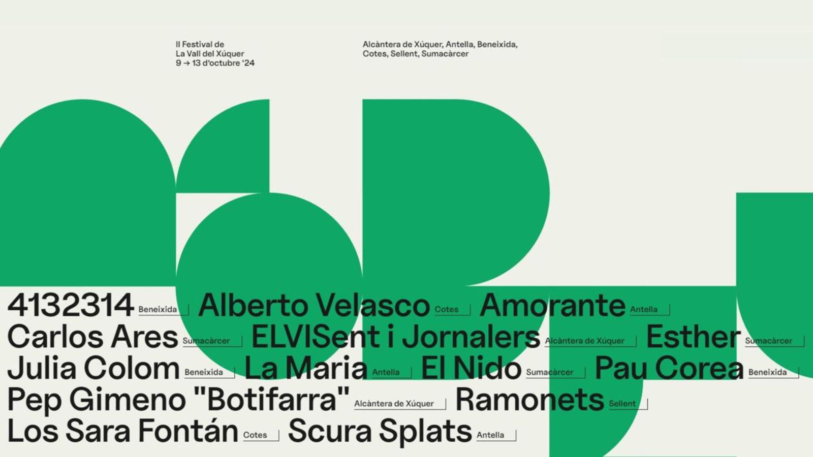 02.10.2024 | Música en directe amb Esther i el Festival Nòdul