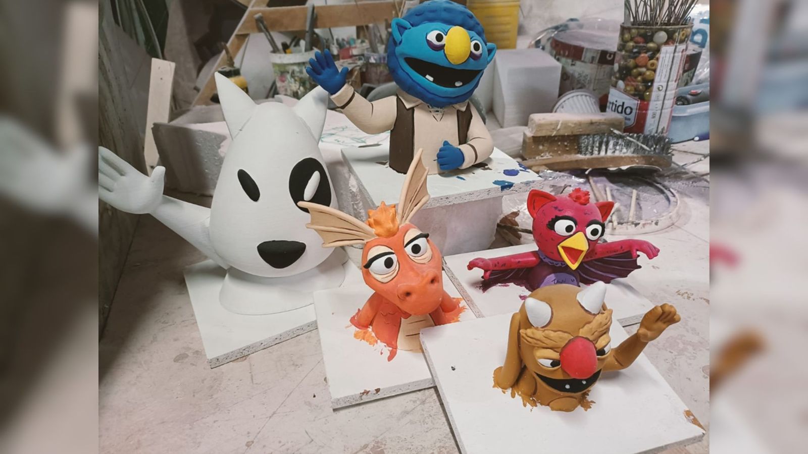 "La Colla ha arribat, la festa ja està ací" / Artista Eliot García