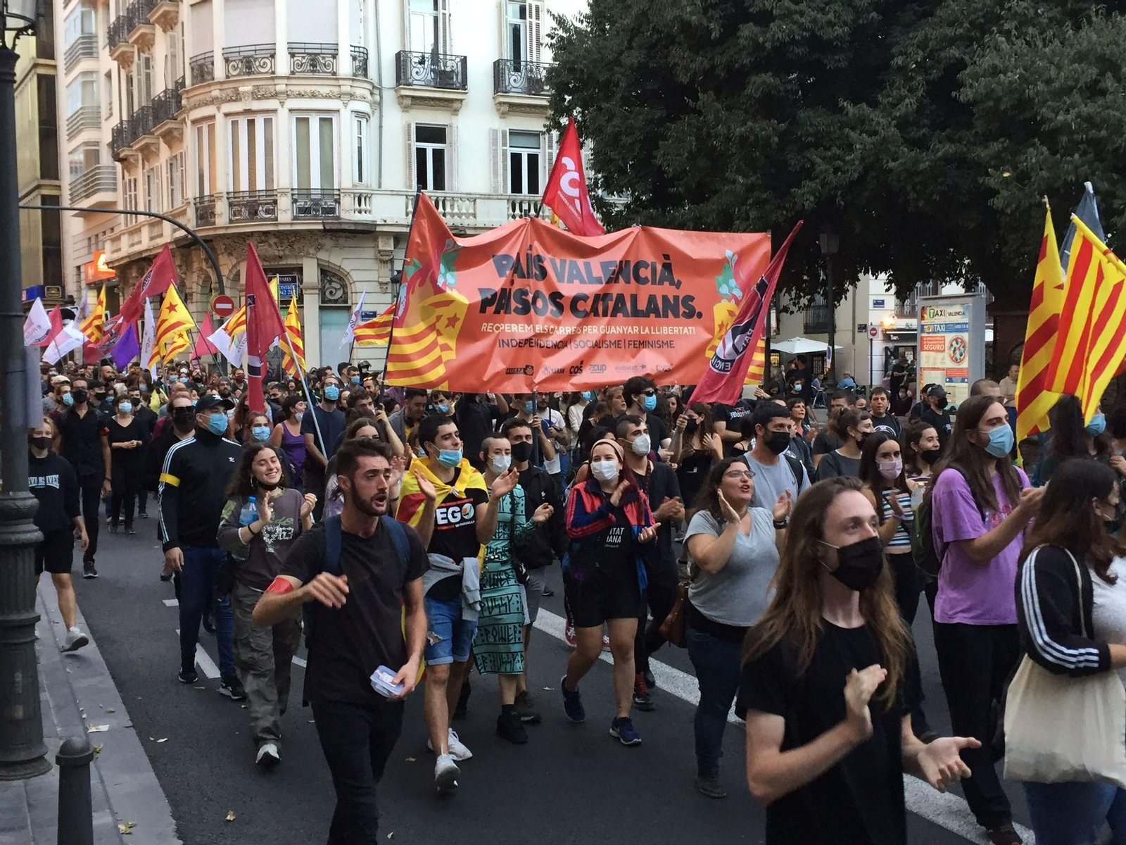 Manifestació de la Coordinadora Obrera Sindical
