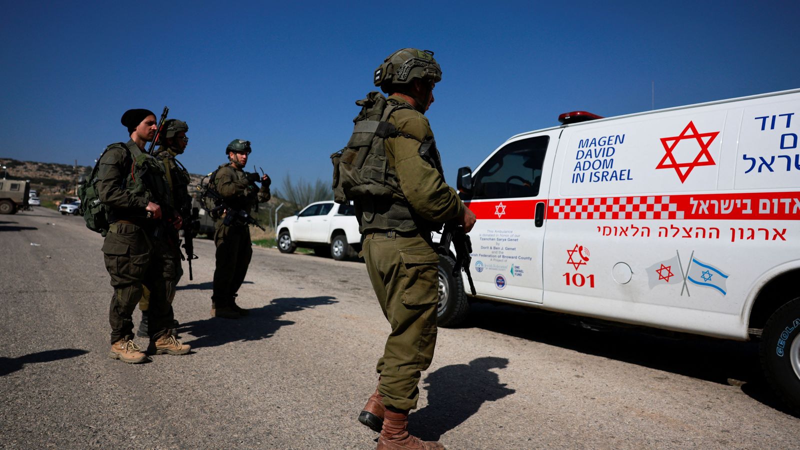 Les forces israelianes en la Cisjordània ocupada