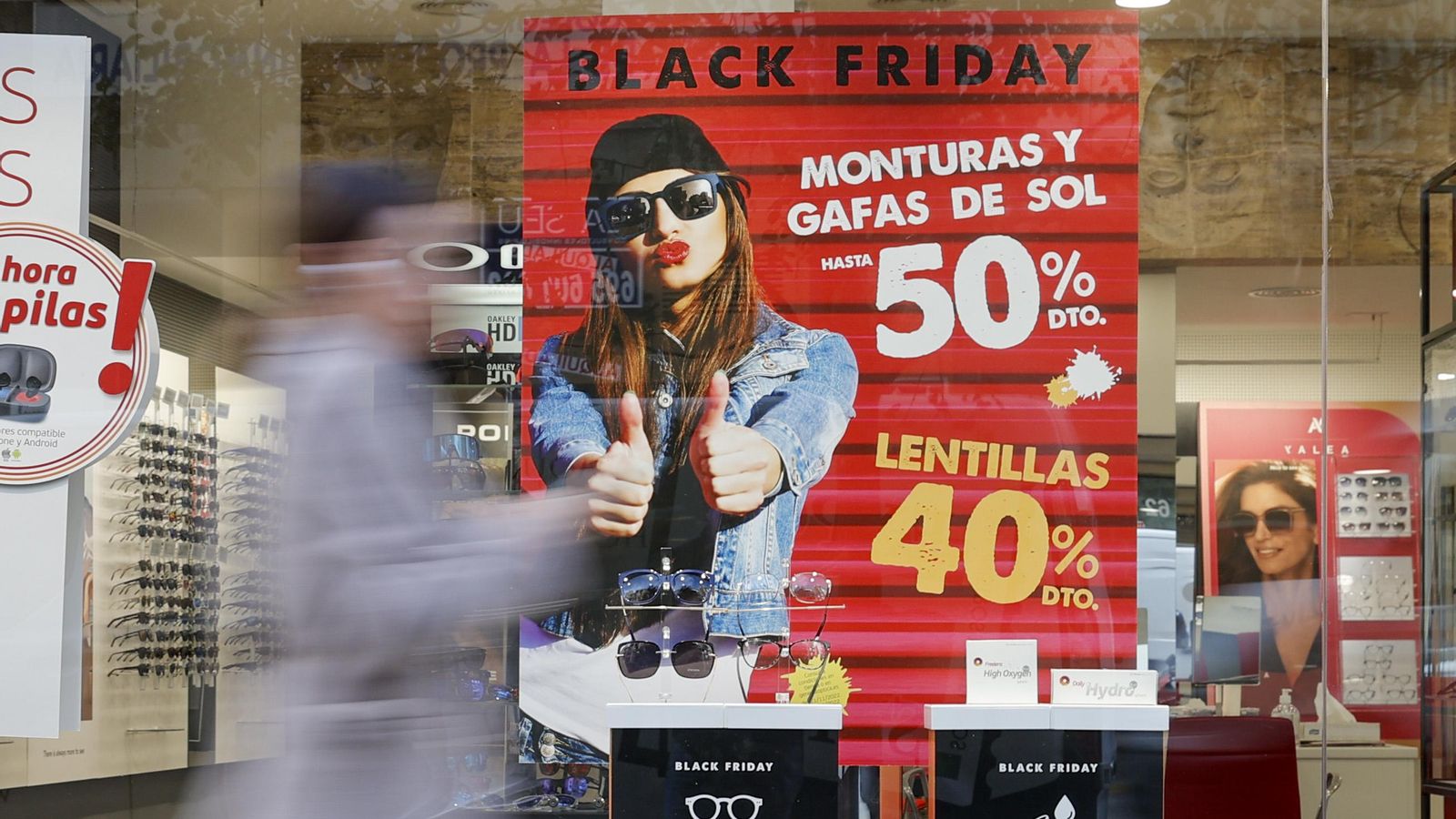 Una òptica de València amb descomptes de fins al 50% pel Black Friday Una òptica de València amb descomptes de fins al 50% pel Black Friday