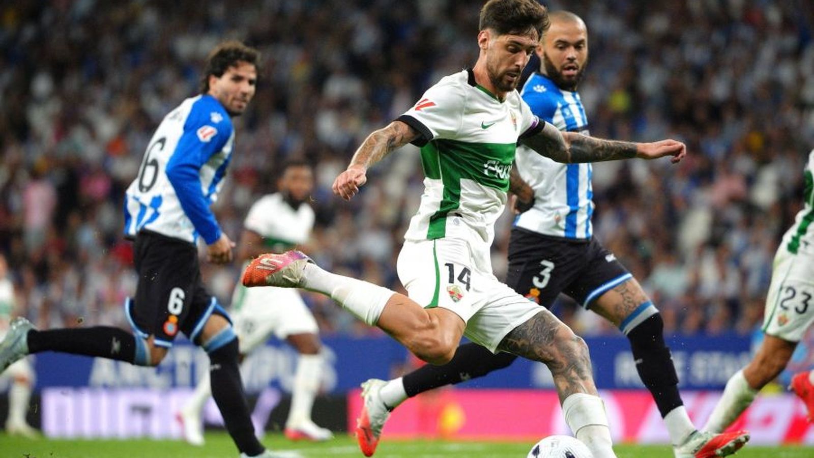 Fer Niño ha marcat els dos gols en la primera part