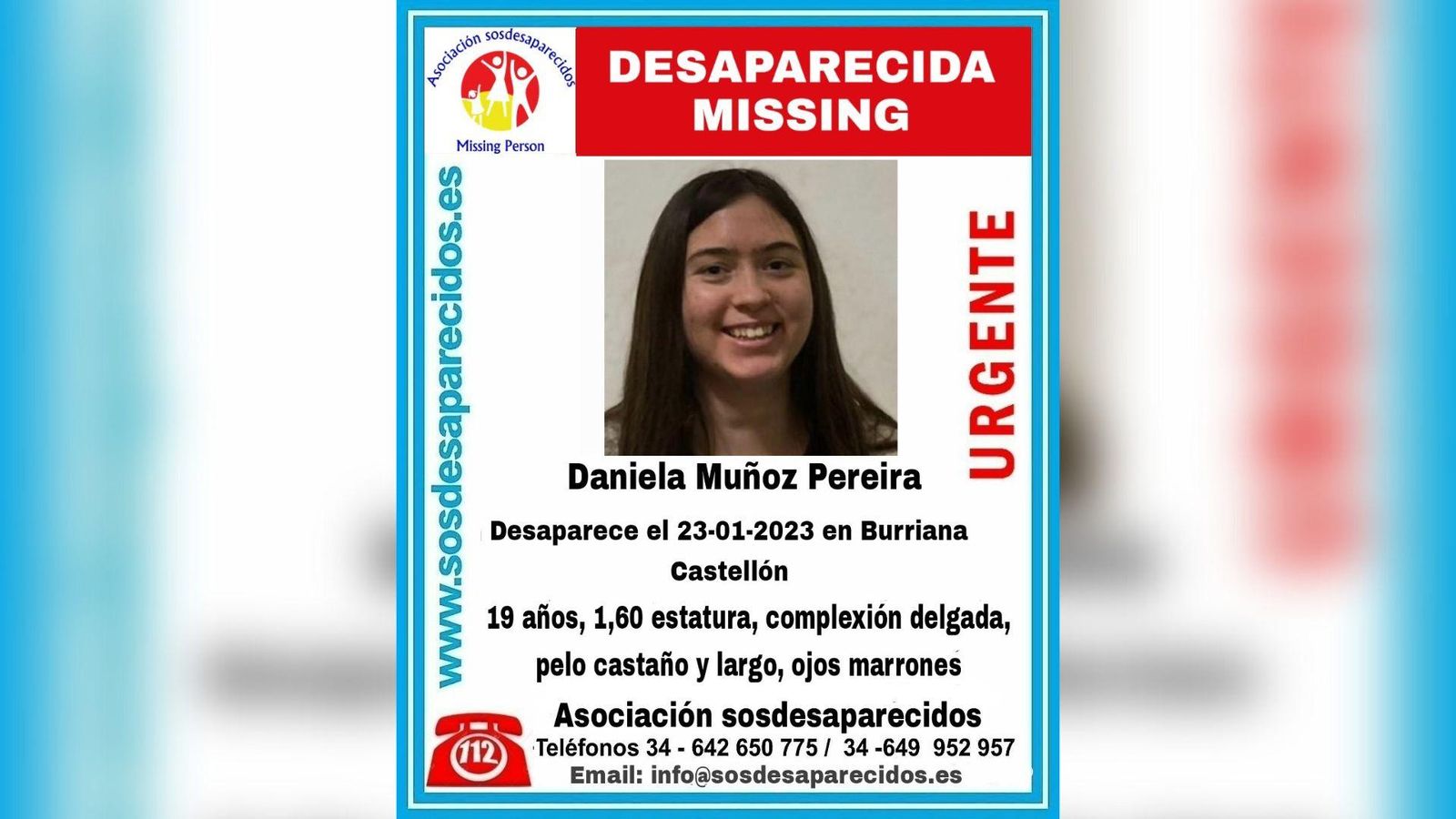 Jove desapareguda