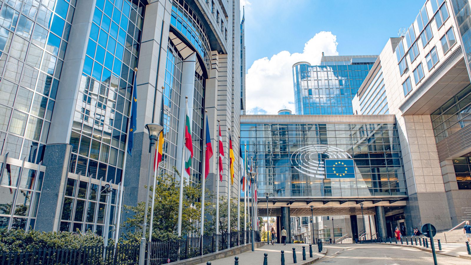 Imatge d'arxiu del Parlament Europeu a Brussel·les Imatge d'arxiu del Parlament Europeu a Brussel·les