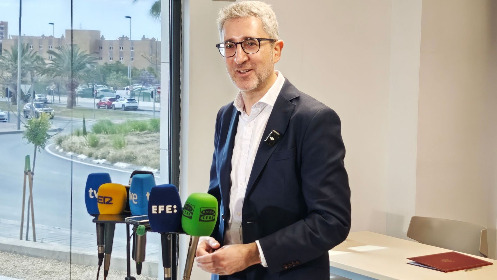 El ministre d’Hisenda, Arcadi España, este divendres a Alacant