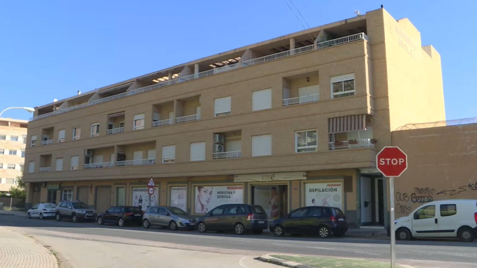L'edifici de la Punteta, a cavall entre Coix i Callosa de Segura