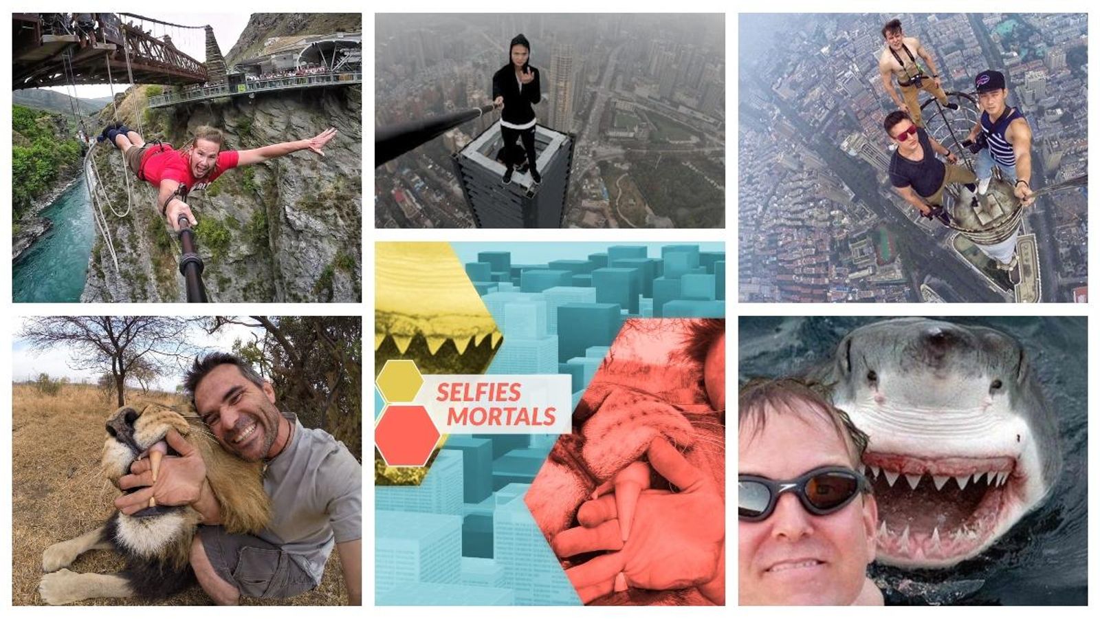 Cada volta hi ha més adolescents i joves que es posen en perill per a fer-se una autofoto arriscada