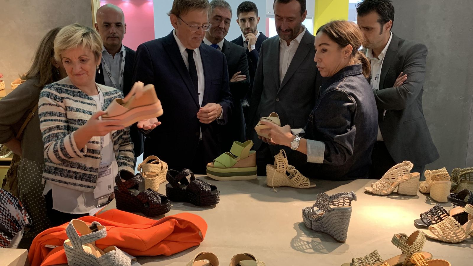 Imatge d'arxiu del Saló del Calçat de Milà de 2019