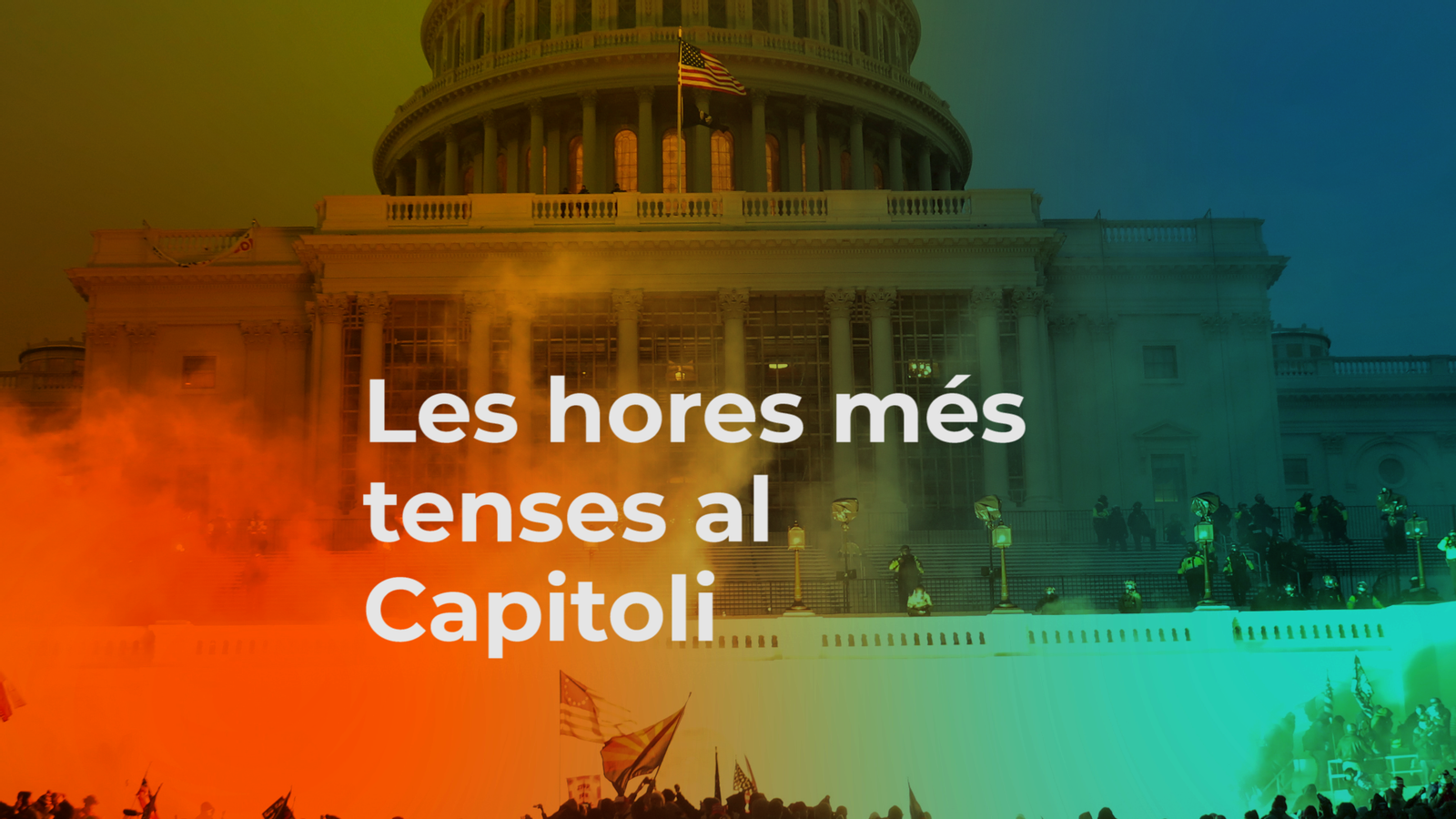 Cronologia | Les hores més tenses al Capitoli dels EUA