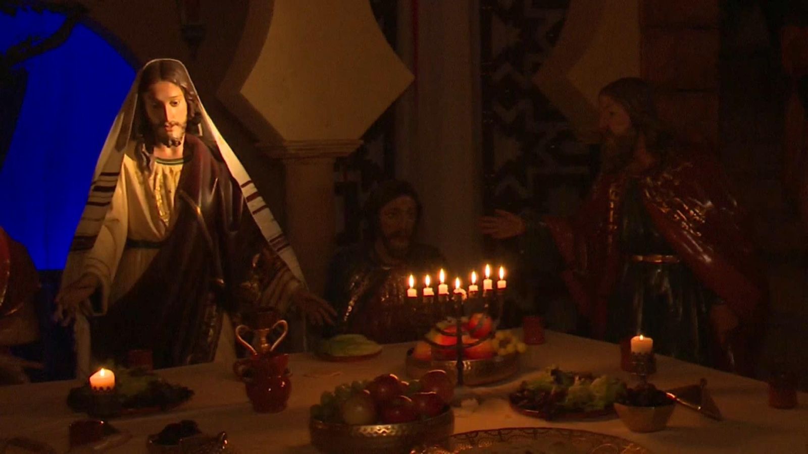 El muntatge del Sant Sopar s'ha convertit en el millor de la Setmana Santa d'enguany