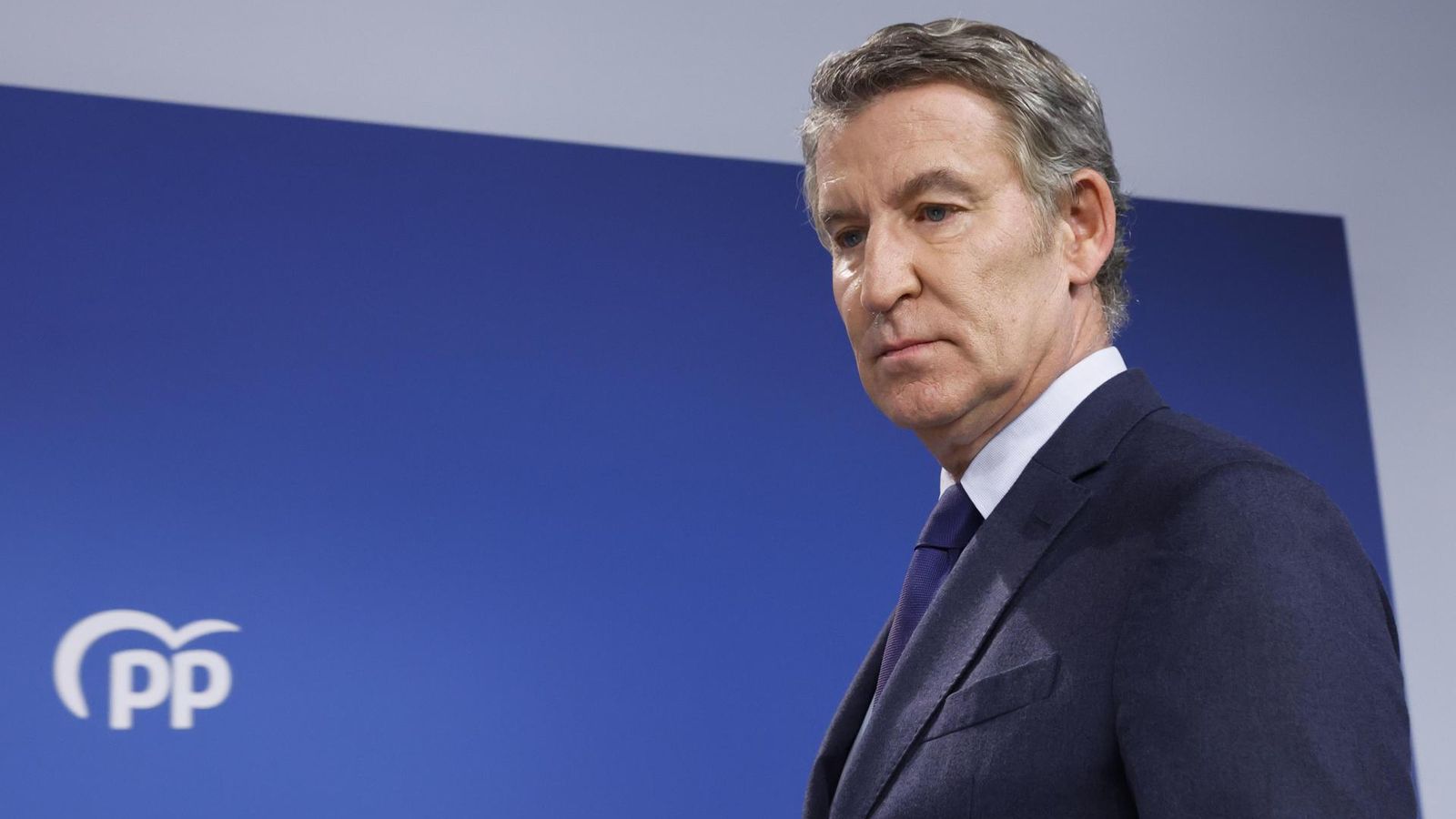El president del PP Alberto Núñez Feijoo en una imatge d'arxiu