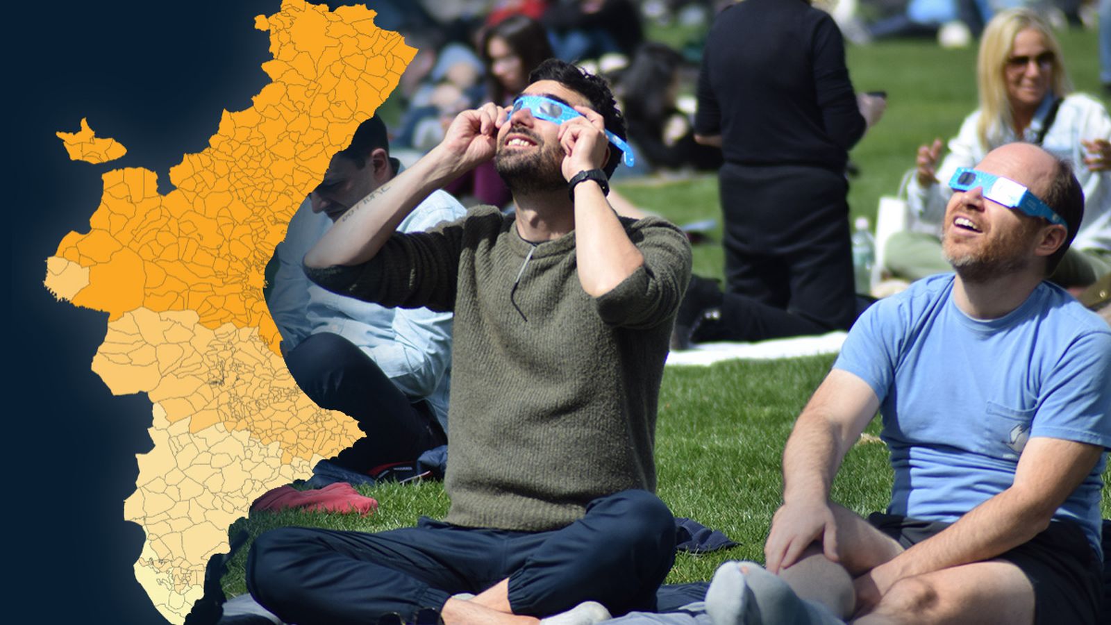 Per a observar el fenomen és imprescindible fer-ho amb les ulleres homologades