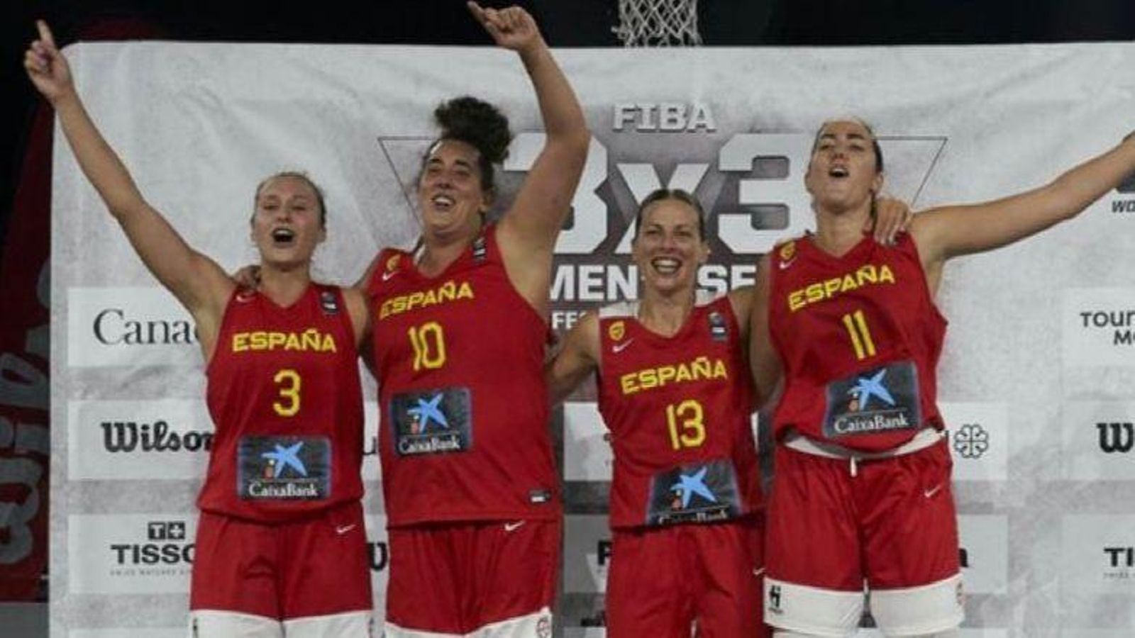 La selecció espanyola de 3x3 guanya la Copa d'Europa
