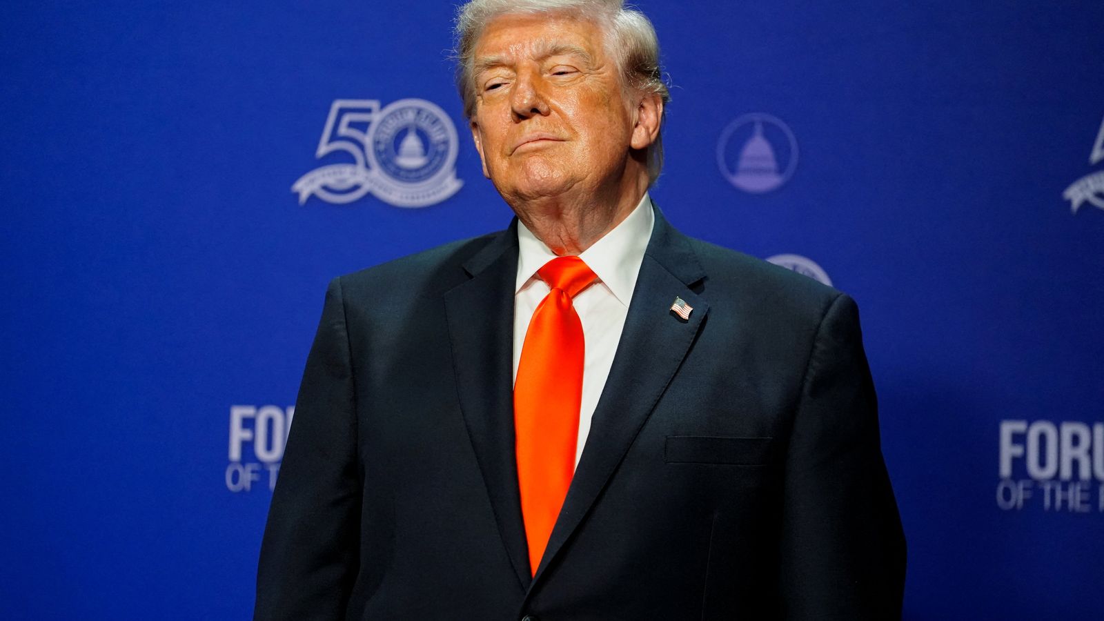 El president dels Estats Units, Donald Trump, este dissabte