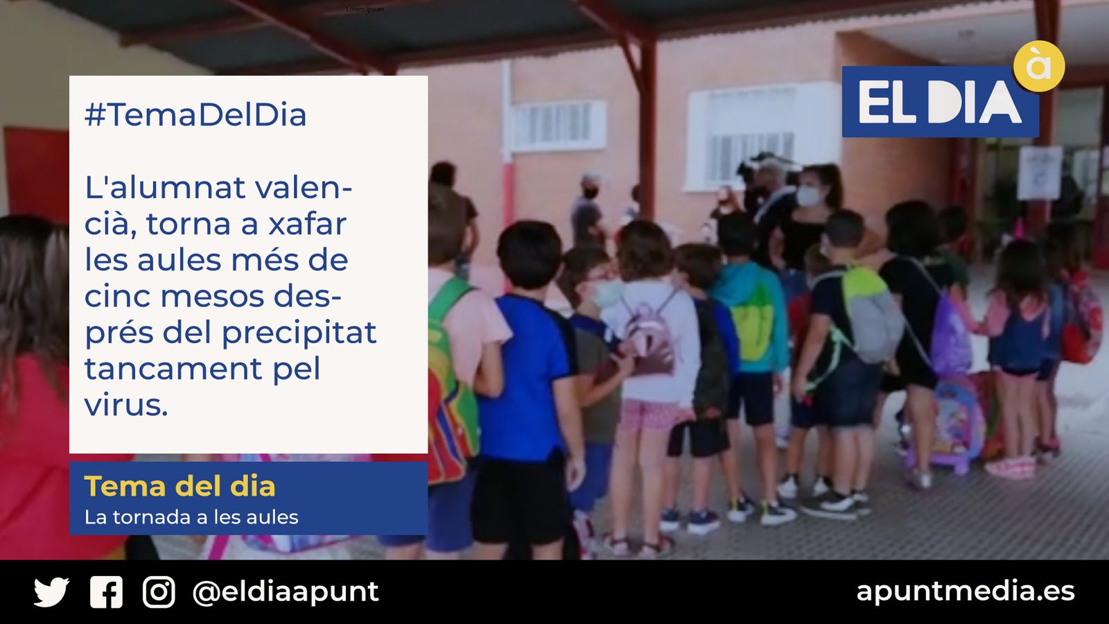 07.09.2020 | El dia À Punt | Primera hora