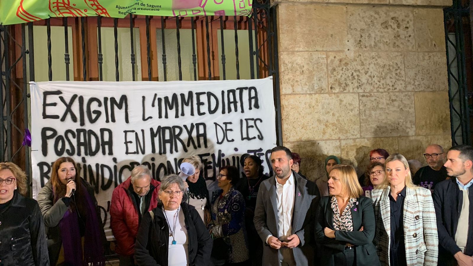 Concentració a Sagunt